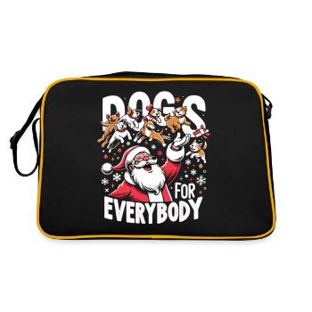 Chiens pour tous Propriétaires de chiens - Sac Retro - noir/or - Dos
