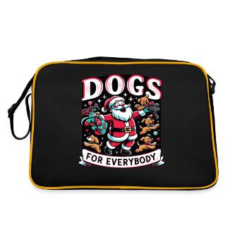 Chiens pour tous Propriétaires de chiens - Sac Retro - noir/or - Dos