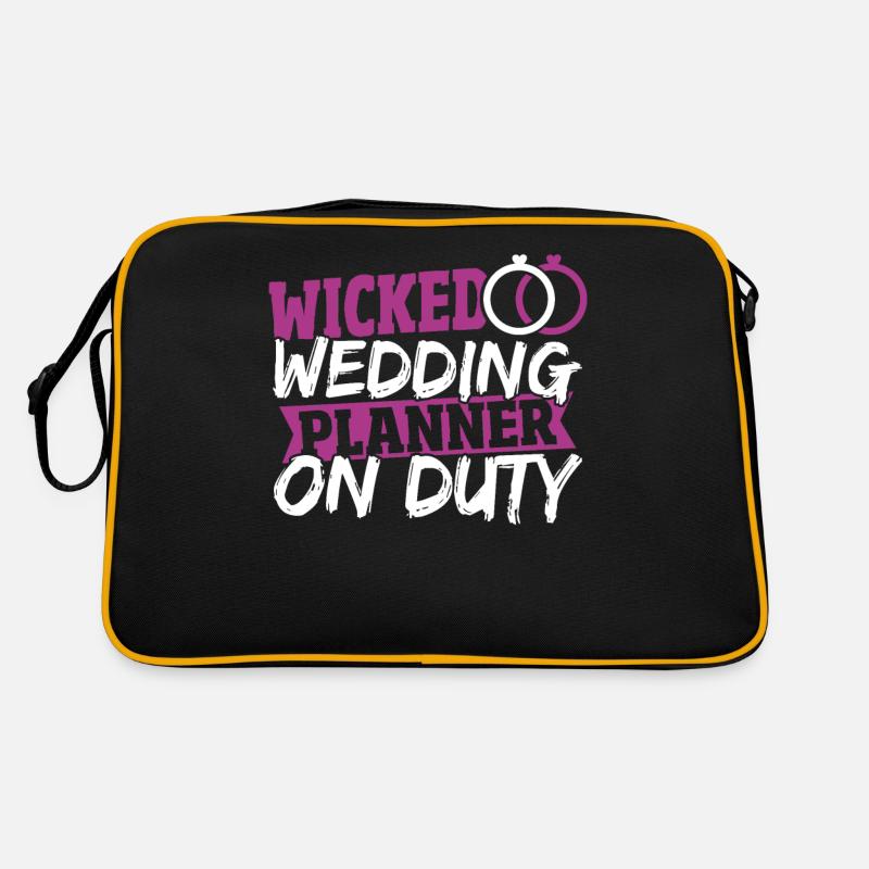 Wicked Wedding Planner On Duty Wedding Planning Retro Bag