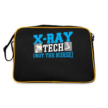 X-ray Tech (Not The Nurse) X-Ray Technologist - Retro Bag - black/gold - Back