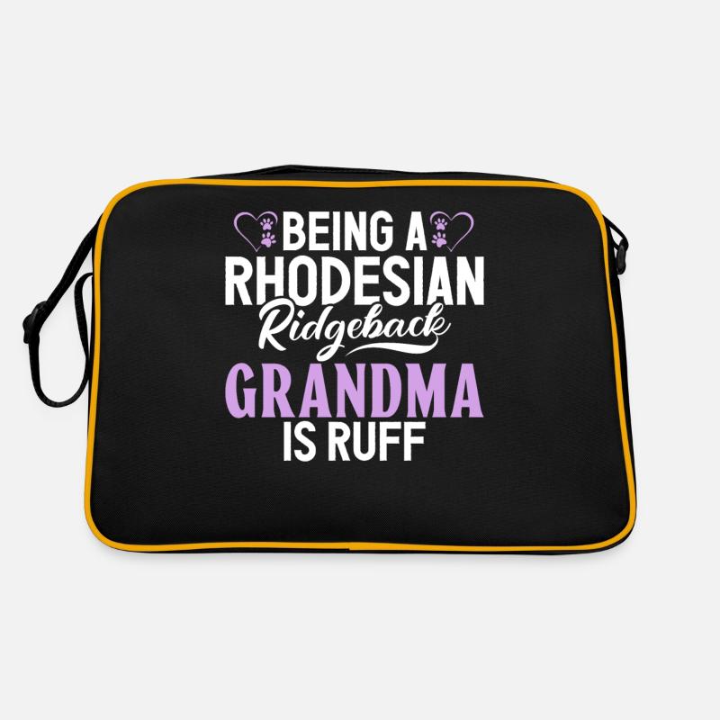 Rhodesian Ridgeback Gifts Retro Bag