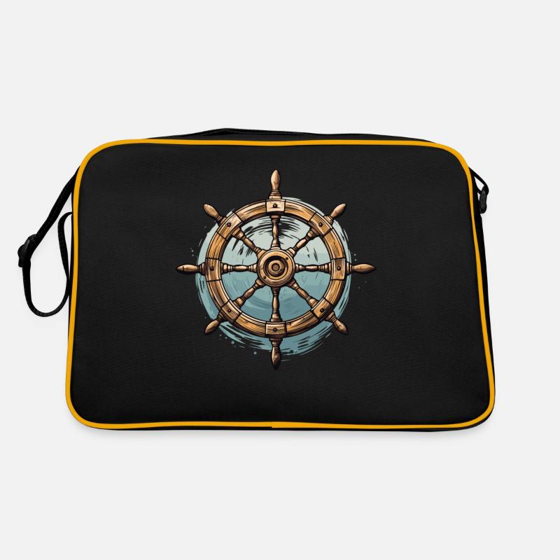Sea Shanty Design For Loved Ones While Singing Retro Bag