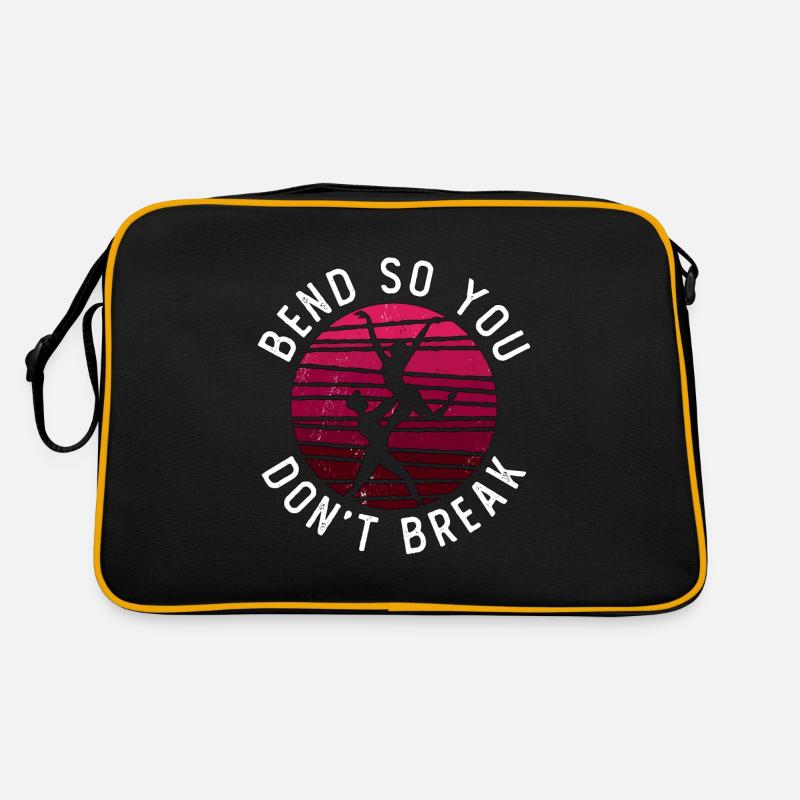 Dance Moves Bend So You Don't Break Breakdancing Retro Tasche