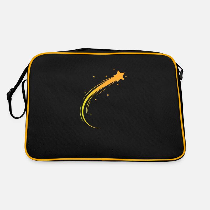 Shooting Star, Space, Asteroid Retro Bag