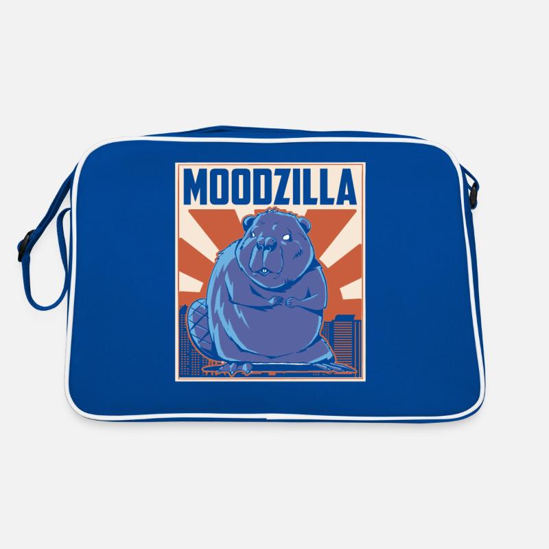 Biber Lustig Retro Tasche