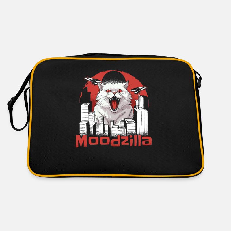 Katze Lustig Retro Tasche