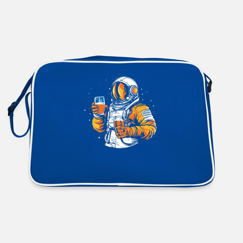 Beer, Beer Lover, Astronaut Retro Bag