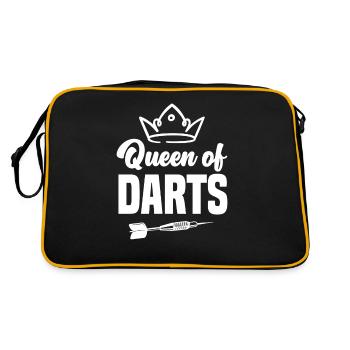 Beer Dart Darts Player Dart - Retro Bag - black/gold - Back