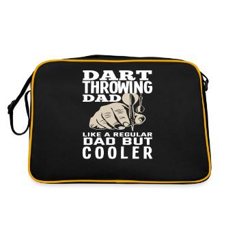 Dad Dad Darts Darts Player - Retro Bag - black/gold - Back