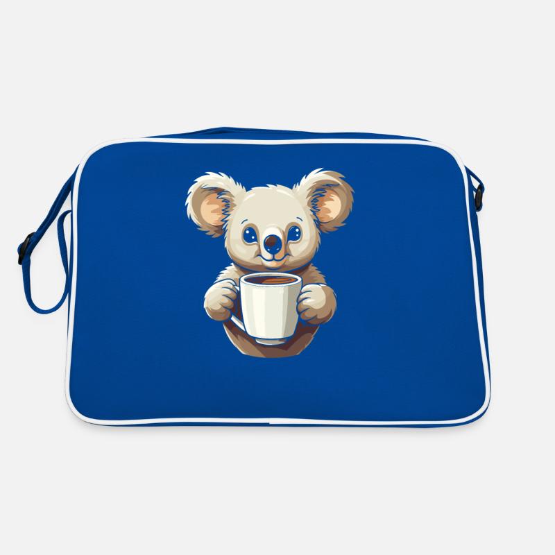 Koalabär Kaffee Retro Tasche