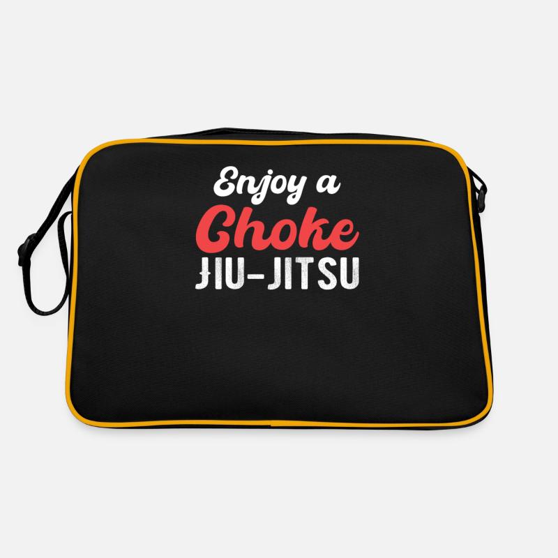 Profitez d’un étranglement Jiu Jitsu Judo Boxe Sac Retro