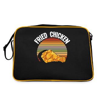 Fried Chicken Retro - Retro Bag - black/gold - Back