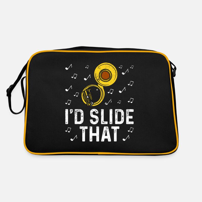 Funny Sousaphone Brass Band Player Marching Band Retro Bag