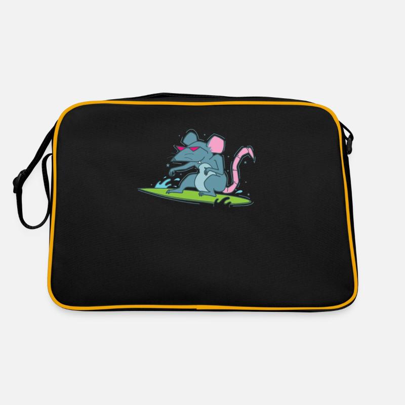 Rat Surfing Rongeur de compagnie Sac Retro
