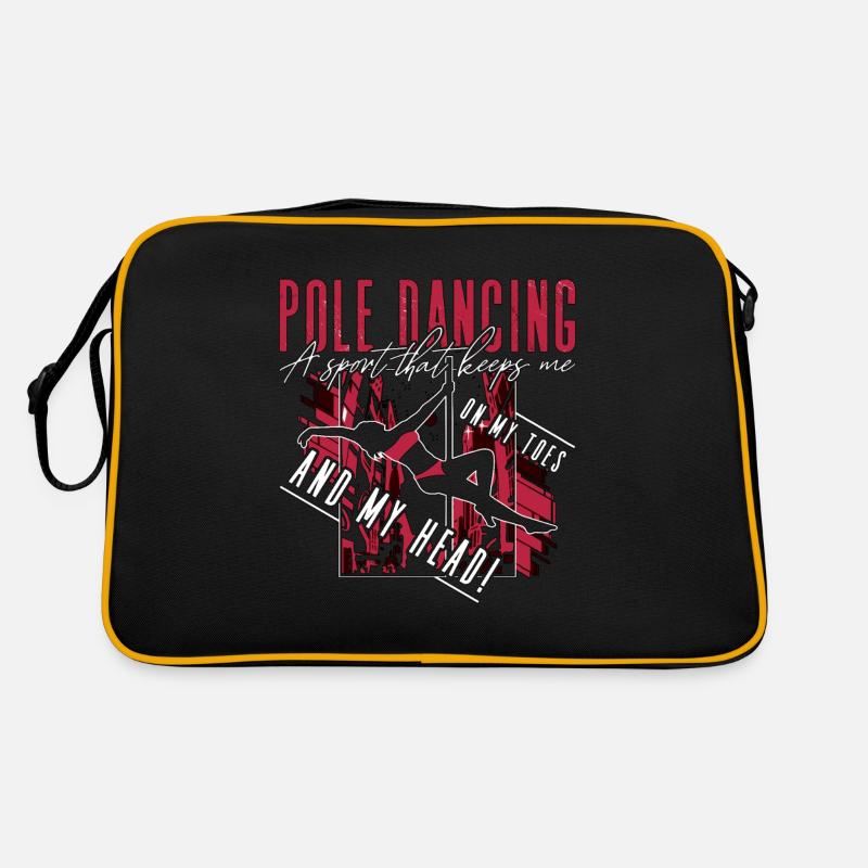 Pole Dancing A Sport That Keeps Me On Pole Fitness Retro Bag