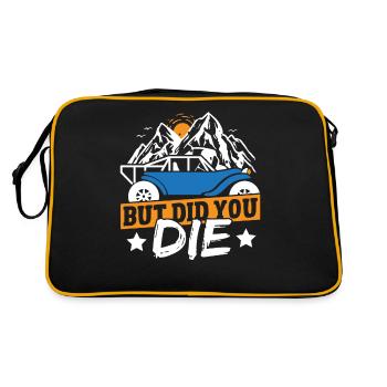 UTV Trail Ride Side By Sides But Did You Die SXS - Retro Bag - black/gold - Back
