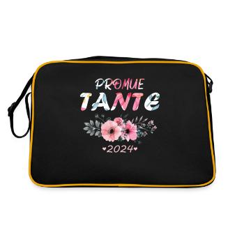Promue Tata 2024 French Pregnancy Announcement - Retro Bag - black/gold - Back