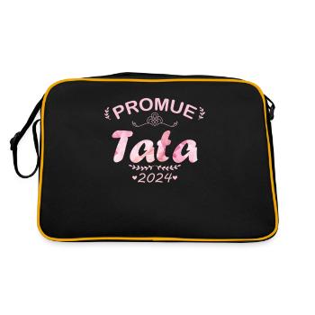 Promue Tata 2024 French Pregnancy Announcement - Retro Bag - black/gold - Back
