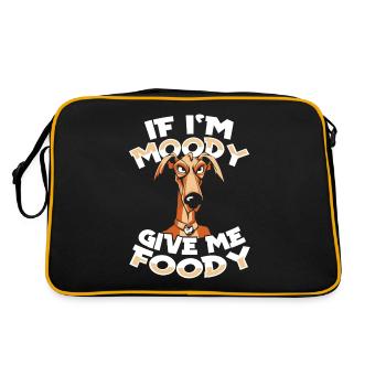 Greyhound Greyhound Funny - Retro Bag - black/gold - Back