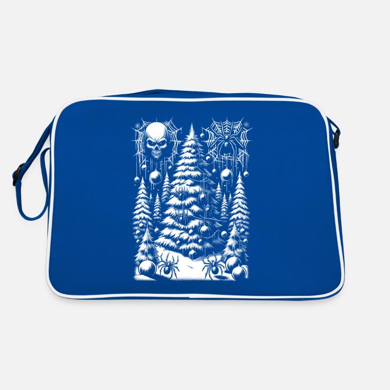 Frightful Festive Forest Gothic Winter Retro Bag
