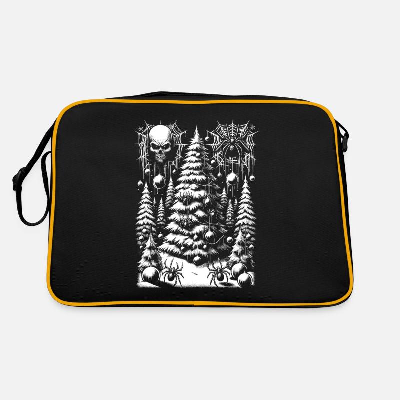 Frightful Festive Forest Gothic Winter Retro Bag