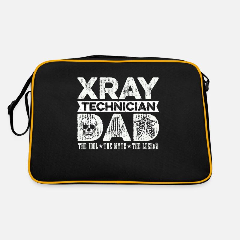 Xray Technician Dad The Idol Radiologist Xray Tech Retro Bag