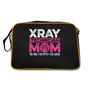 Technicien en rayons X Maman L’idole Technicien en rayons X - Sac Retro - noir/or - Dos