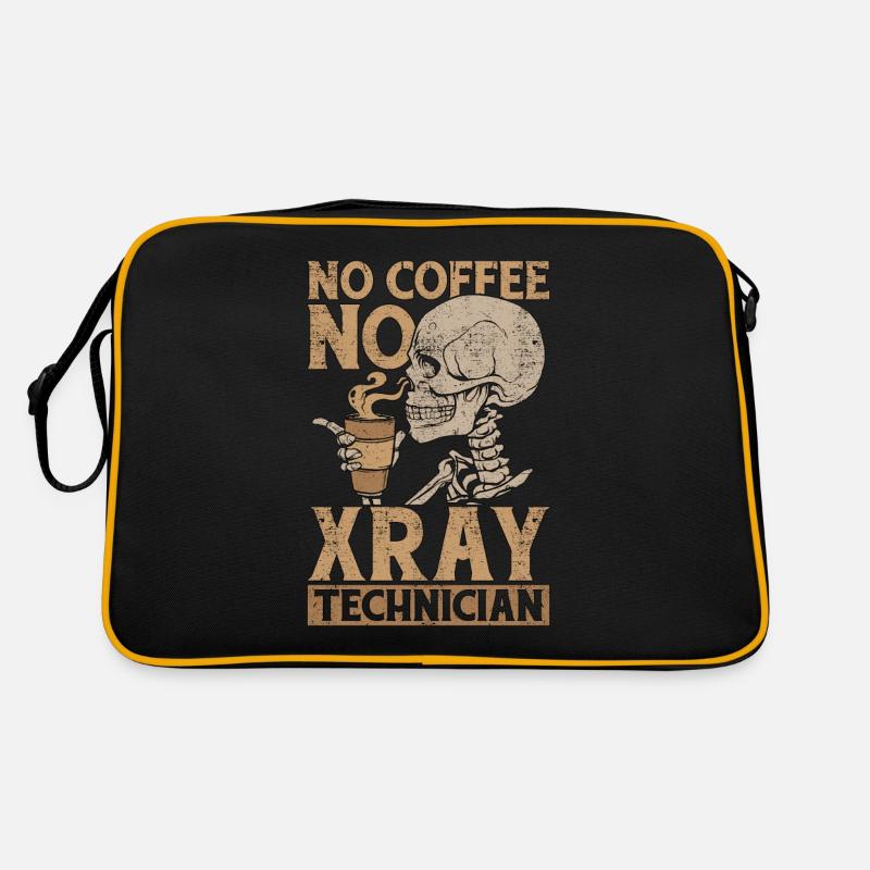Xray Technician No Coffee No Rad Tech Coffee Lover Retro Bag