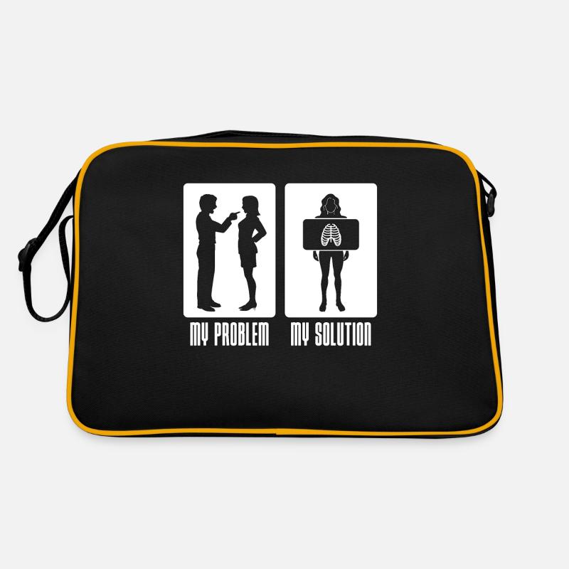 Xray Technician My Problem My Pictogram Mom Dad Retro Bag