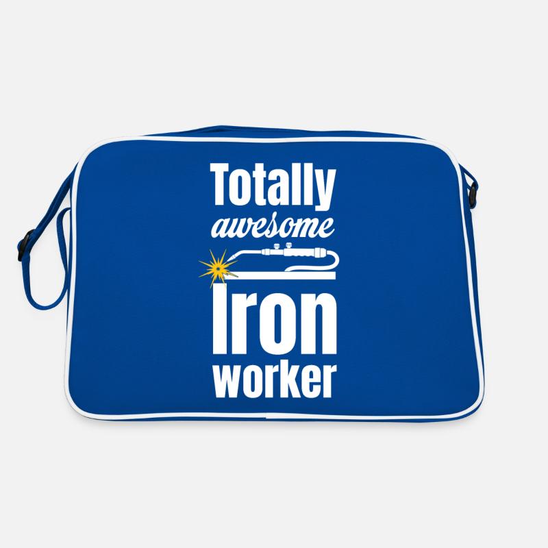 Absolutely ingenious ironworker welder installer Retro Bag