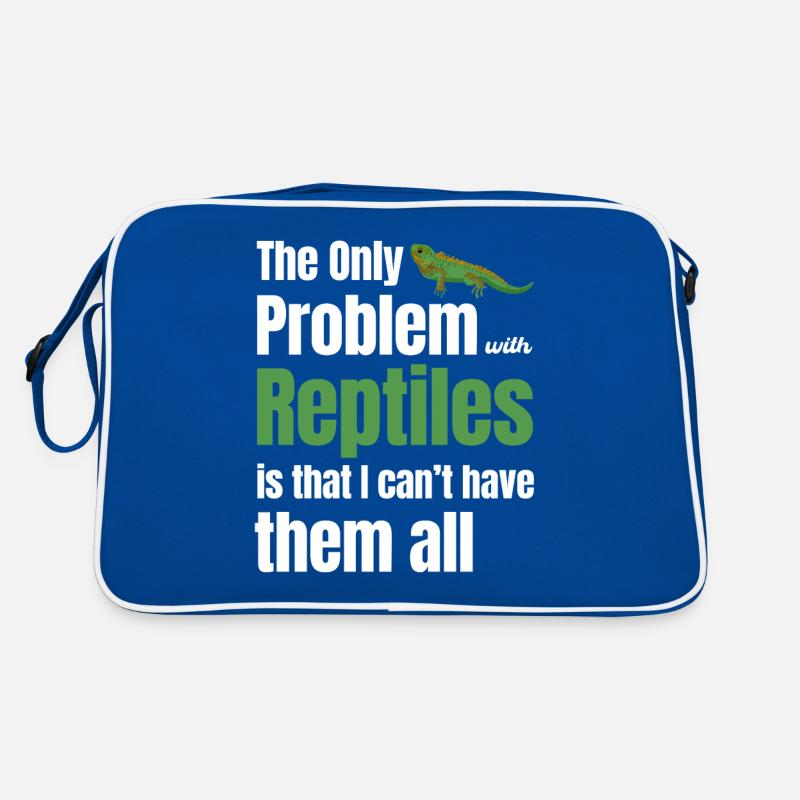 Das Einzige Problem Mit Reptilien: Herpetologe, Retro Tasche