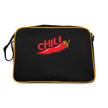 Chili Spice Scoville - Retro Bag - black/gold - Back