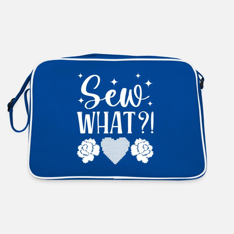 Fun Embroidery Strength Cross-Stitching Retro Bag