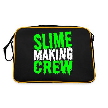 Slime Making Crew Slime Diy Liquid Lover - Retro Bag - black/gold - Back