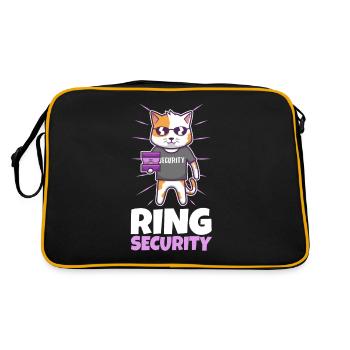 Ring Security Wedding - Retro Bag - black/gold - Back