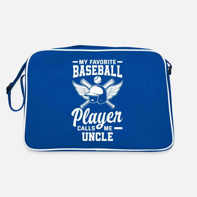 Funny Baseball Retro Bag
