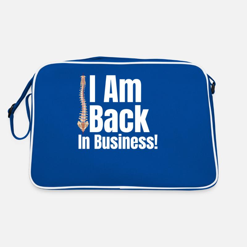 I'm back in business! Funny Retro Bag