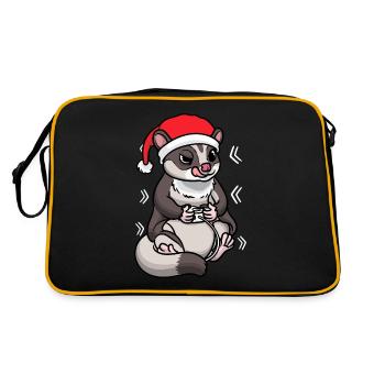 Planeurs à tête courte Sugar Glider Noël - Sac Retro - noir/or - Dos