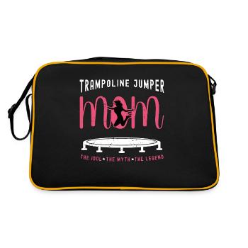 Trampoline Jumper Maman L’Idole Le Trampoliniste - Sac Retro - noir/or - Dos