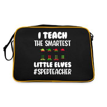 I teach special education to the smartest - Retro Bag - black/gold - Back