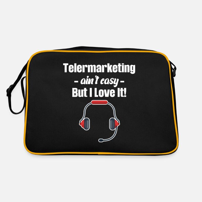 Telemarketing Ist Nicht Einfach. Aber Ich Liebe Retro Tasche