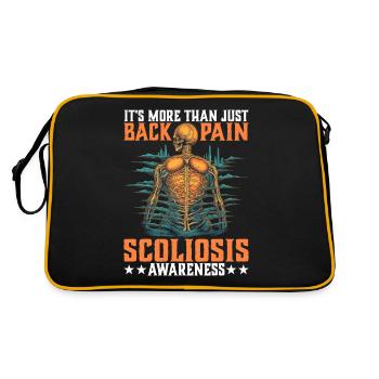 C’est plus qu’un simple mal de dos 11 - Sac Retro - noir/or - Dos