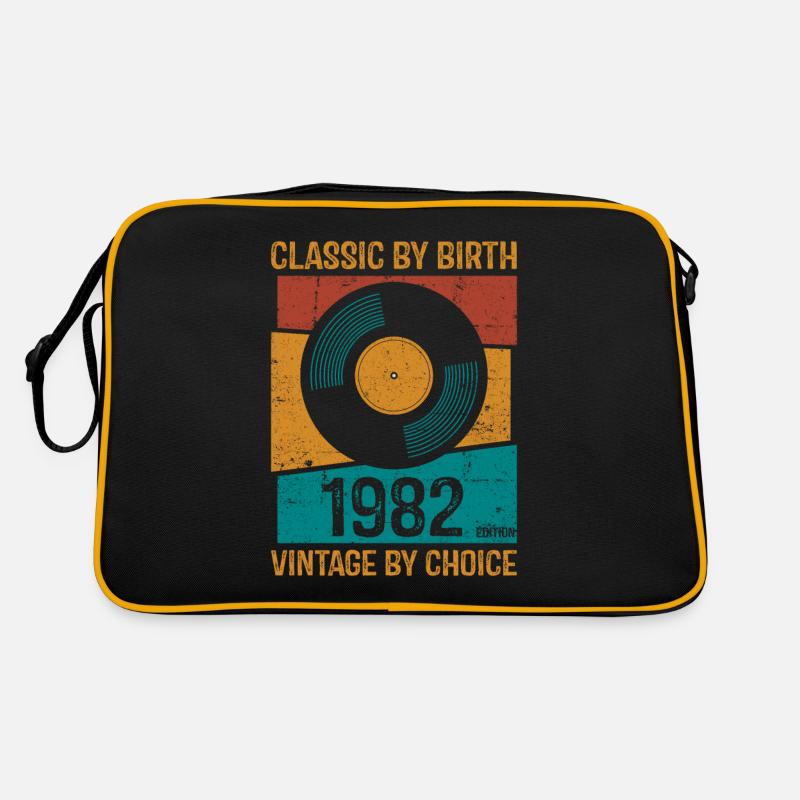1982 Vintage vinyle classique naissance yearchoice editi Sac Retro