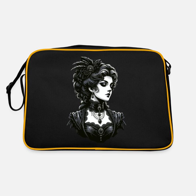 Élégante dame gothique : grâce victorienne Sac Retro