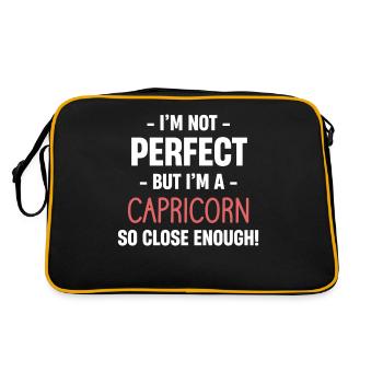 I'm not perfect, but I'm a - Retro Bag - black/gold - Back