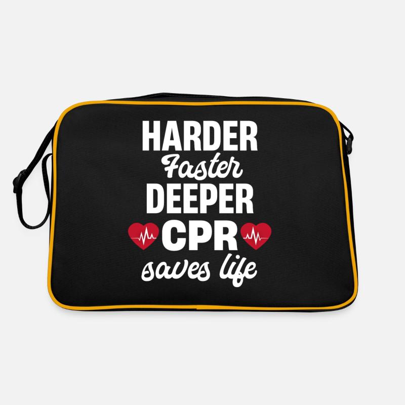 Harder, faster, deeper Retro Bag