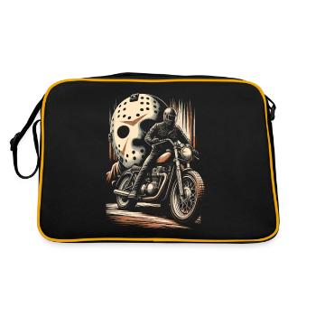 film démoniaque Retro Rider's Revenge: casques Slasher - Sac Retro - noir/or - Dos