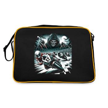 Slasher's Speedway : course d'horreur à indice d'octane élevé - Sac Retro - noir/or - Dos