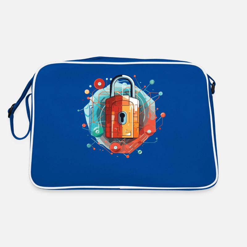 Lustiger Hacker Art Hacking Liebhaber Computer Retro Tasche