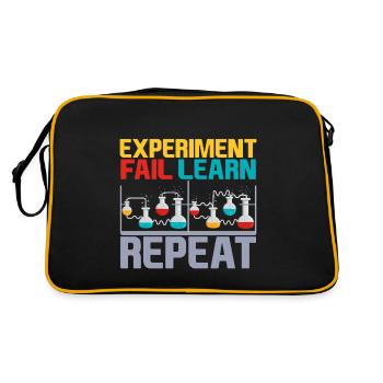 Experiment Fail Learn Repeat 4 - Retro Bag - black/gold - Back